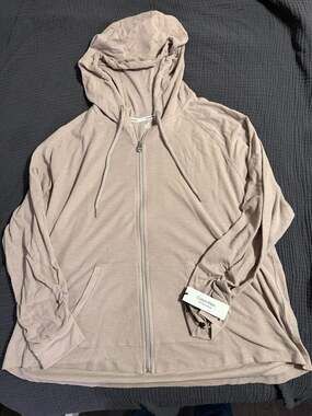 Calvin Klein Performance Women's Plus Size 3X Zip-Up Hoodie